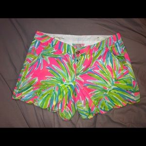 Lilly Pulitzer Tiki Pink Buttercup Shorts
